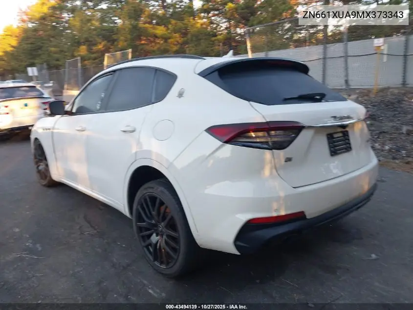 2021 Maserati Levante VIN: ZN661XUA9MX373343 Lot: 43494139