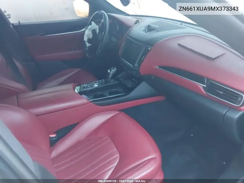 2021 Maserati Levante VIN: ZN661XUA9MX373343 Lot: 43494139