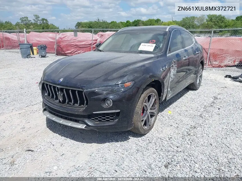 2021 Maserati Levante Granlusso VIN: ZN661XUL8MX372721 Lot: 44874920