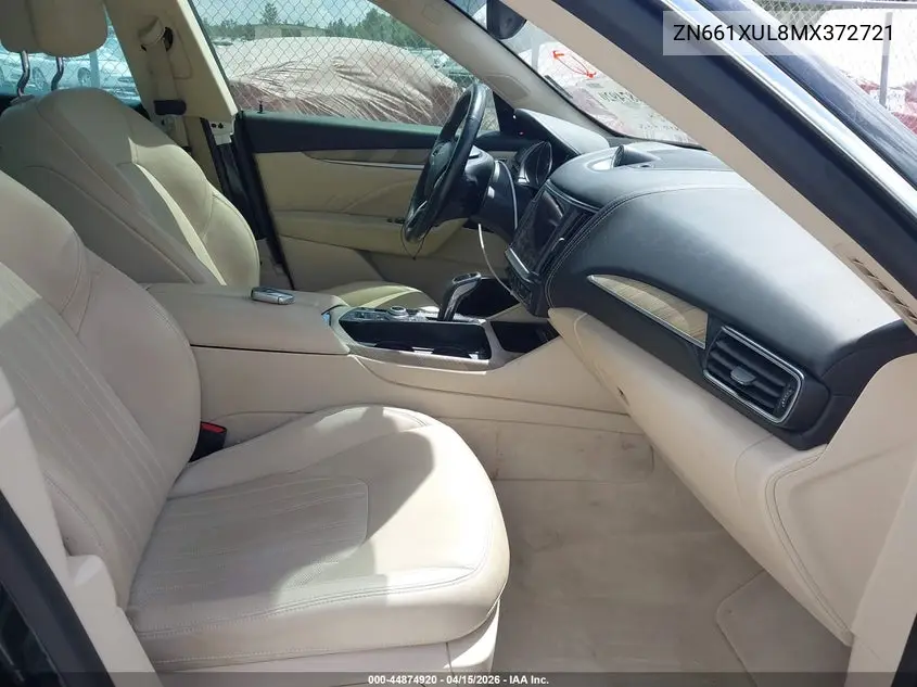 2021 Maserati Levante Granlusso VIN: ZN661XUL8MX372721 Lot: 44874920