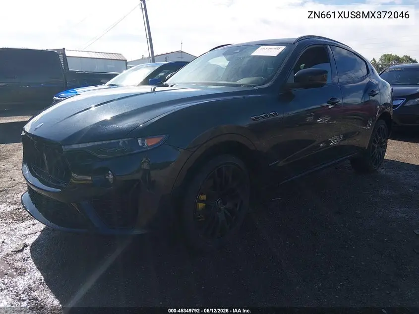 2021 Maserati Levante Gransport VIN: ZN661XUS8MX372046 Lot: 45349792