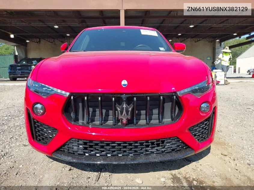 2022 Maserati Levante Tributo VIN: ZN661YUS8NX382129 Lot: 42924429