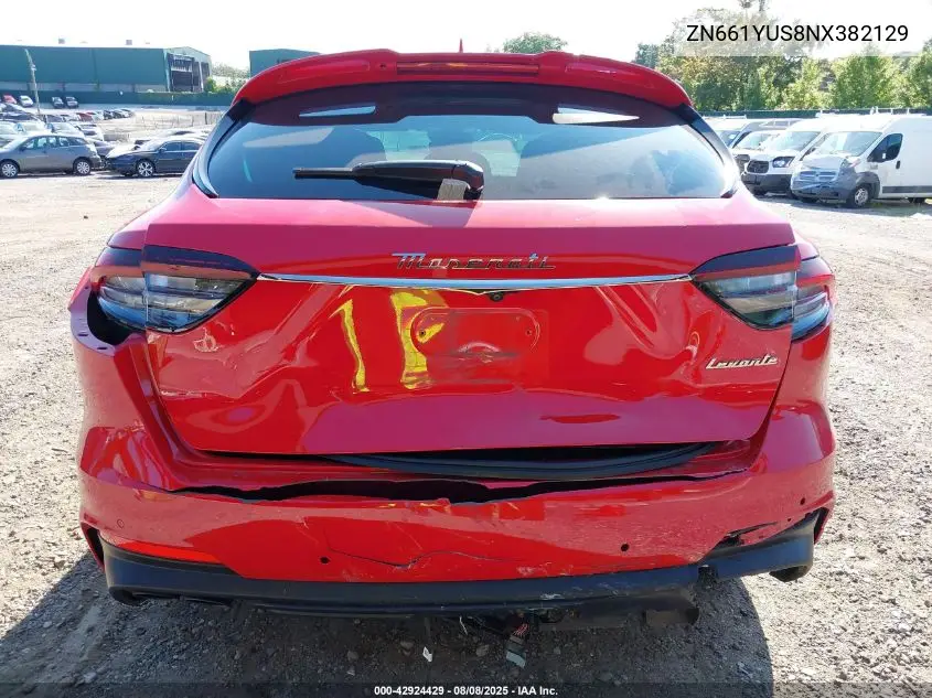 2022 Maserati Levante Tributo VIN: ZN661YUS8NX382129 Lot: 42924429