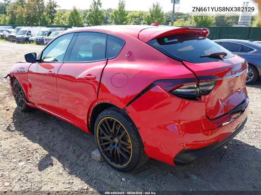 2022 Maserati Levante Tributo VIN: ZN661YUS8NX382129 Lot: 42924429