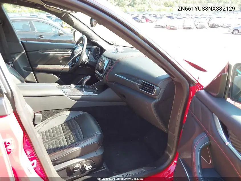 2022 Maserati Levante Tributo VIN: ZN661YUS8NX382129 Lot: 42924429