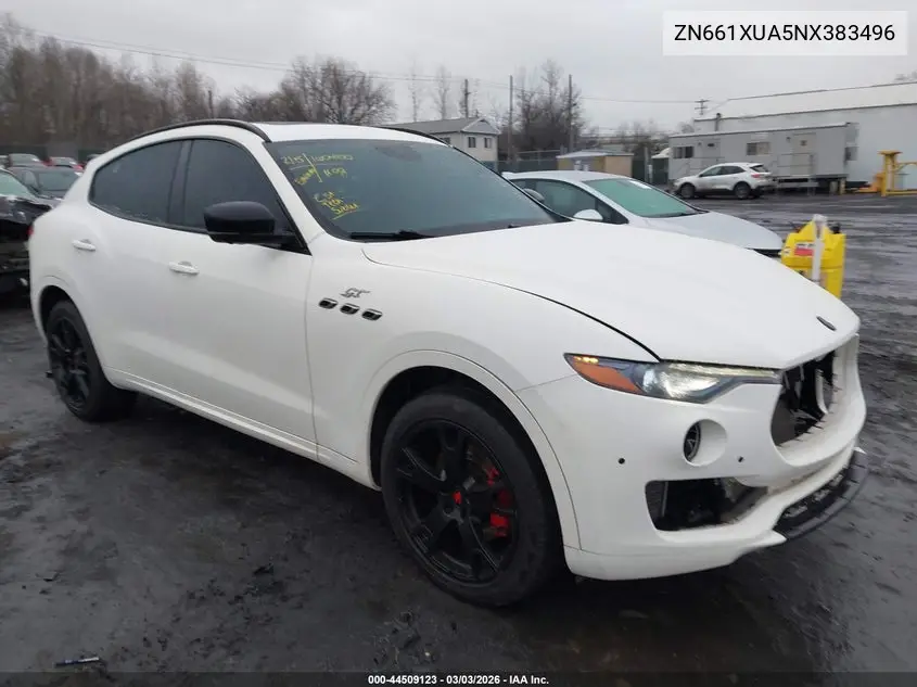 2022 Maserati Levante Gt VIN: ZN661XUA5NX383496 Lot: 44509123