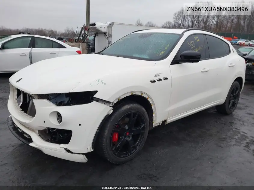 2022 Maserati Levante Gt VIN: ZN661XUA5NX383496 Lot: 44509123