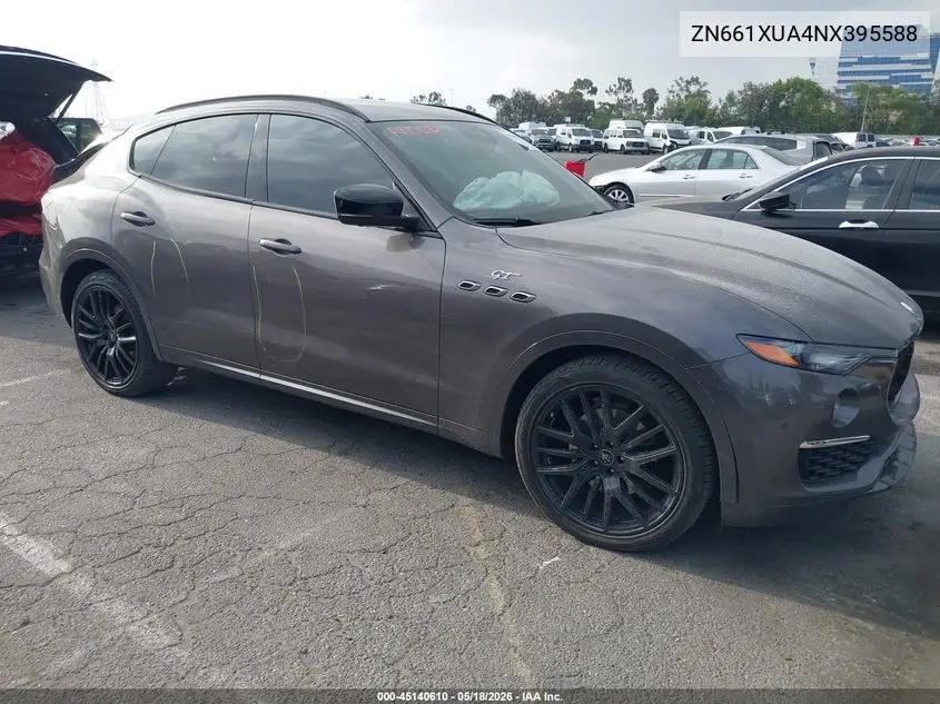 2022 Maserati Levante Gt VIN: ZN661XUA4NX395588 Lot: 45140610