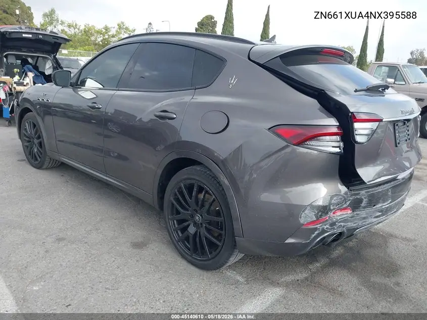 2022 Maserati Levante Gt VIN: ZN661XUA4NX395588 Lot: 45140610