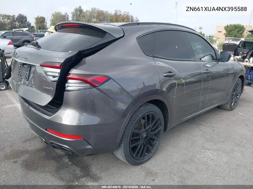 2022 Maserati Levante Gt VIN: ZN661XUA4NX395588 Lot: 45140610