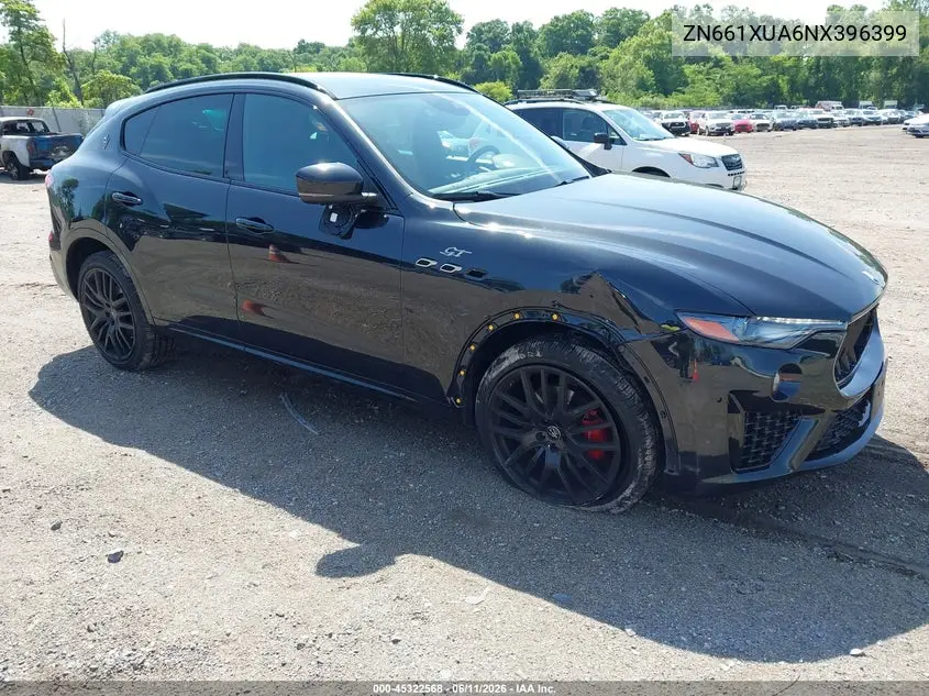 2022 Maserati Levante Gt VIN: ZN661XUA6NX396399 Lot: 45322568