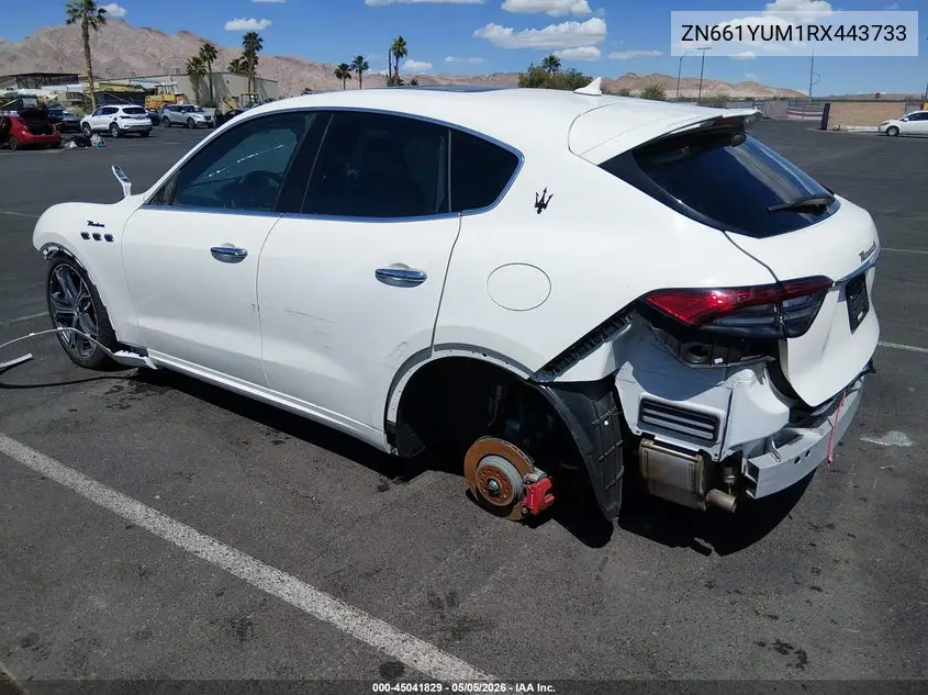 2024 Maserati Levante Modena Ultima VIN: ZN661YUM1RX443733 Lot: 45041829