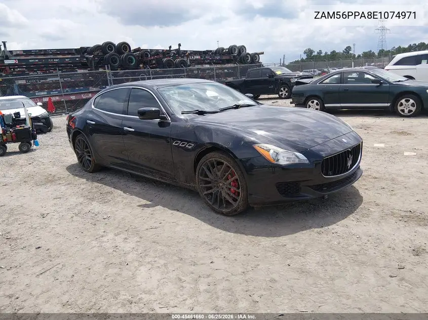 2014 Maserati Quattroporte Gts VIN: ZAM56PPA8E1074971 Lot: 45461660