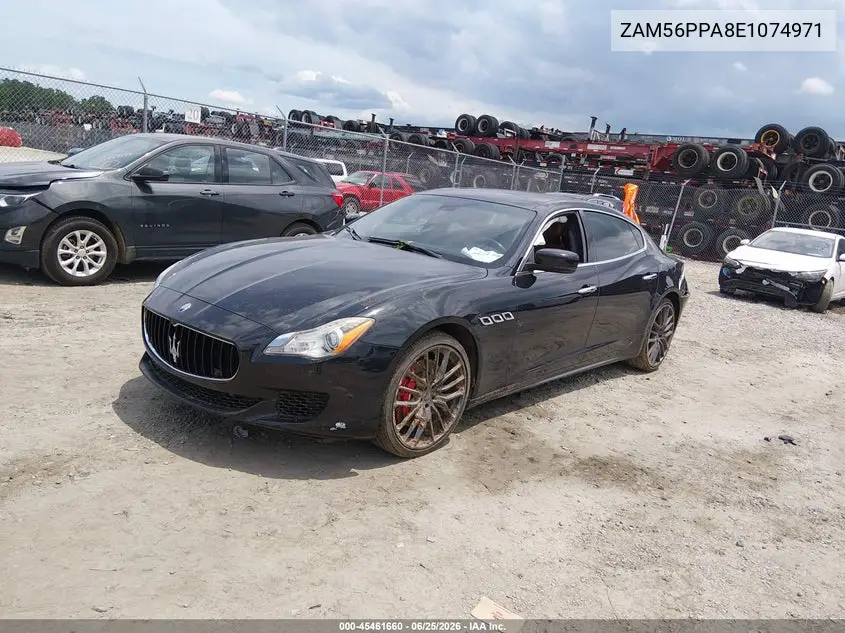 2014 Maserati Quattroporte Gts VIN: ZAM56PPA8E1074971 Lot: 45461660