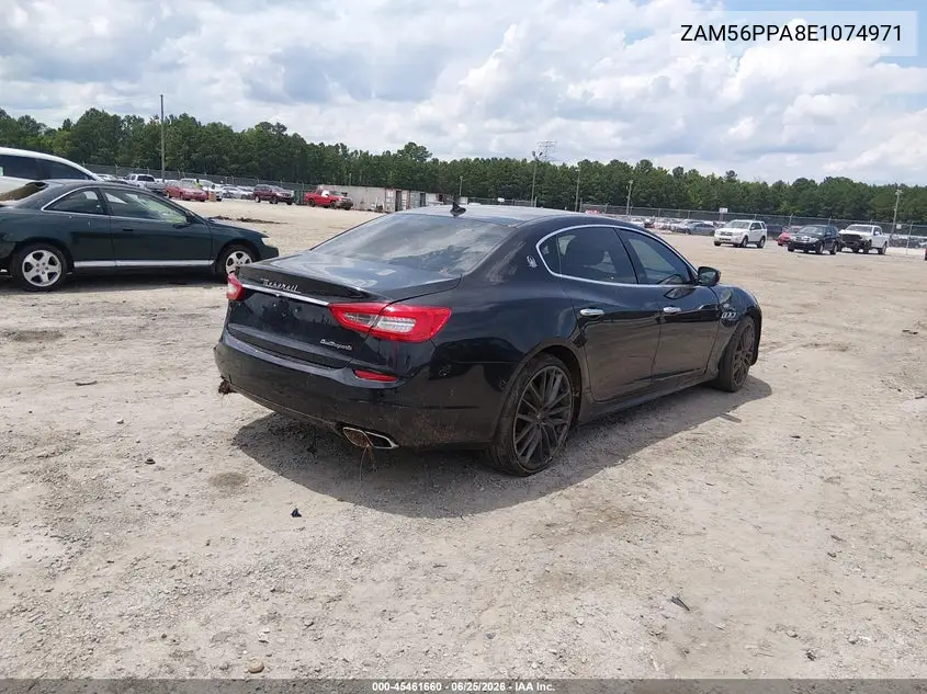 2014 Maserati Quattroporte Gts VIN: ZAM56PPA8E1074971 Lot: 45461660