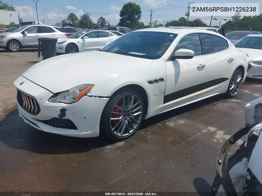 2017 Maserati Quattroporte S Gransport VIN: ZAM56RPS8H1226238 Lot: 45179415