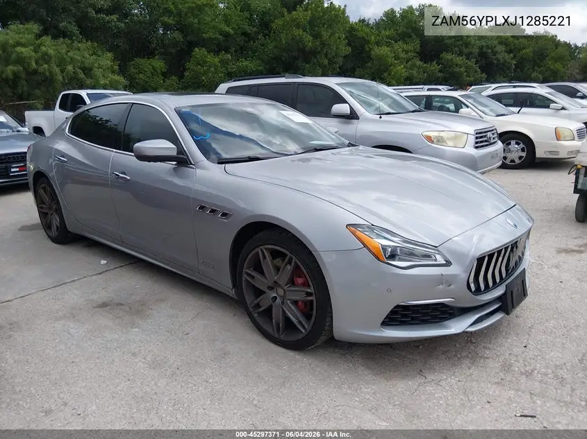 2018 Maserati Quattroporte S Granlusso VIN: ZAM56YPLXJ1285221 Lot: 45297371