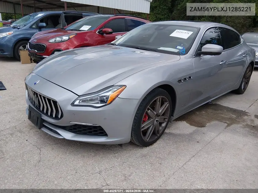 2018 Maserati Quattroporte S Granlusso VIN: ZAM56YPLXJ1285221 Lot: 45297371