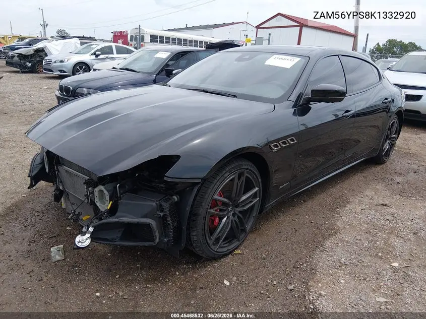 2019 Maserati Quattroporte S Gransport VIN: ZAM56YPS8K1332920 Lot: 45468532