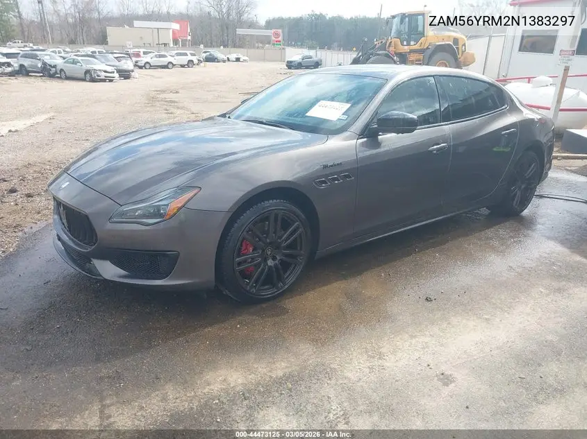 2022 Maserati Quattroporte Modena Q4 VIN: ZAM56YRM2N1383297 Lot: 44473125