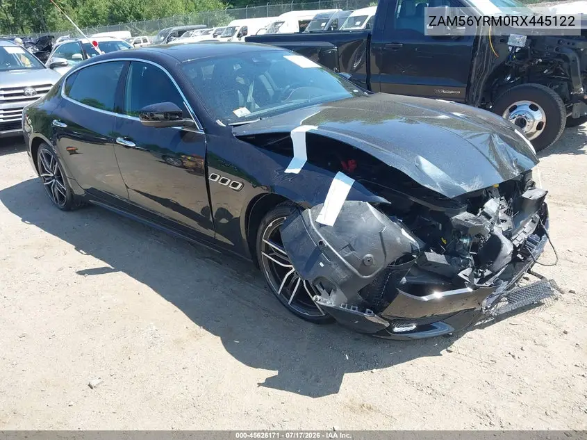 2024 Maserati Quattroporte Modena Ultima Q4 VIN: ZAM56YRM0RX445122 Lot: 45626171