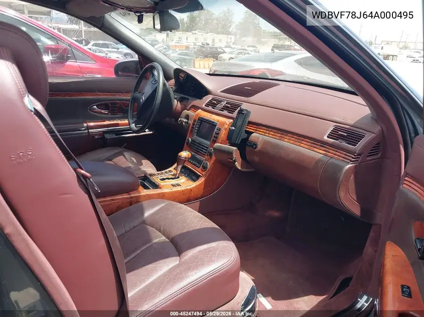 2004 Maybach 57 VIN: WDBVF78J64A000495 Lot: 45247494