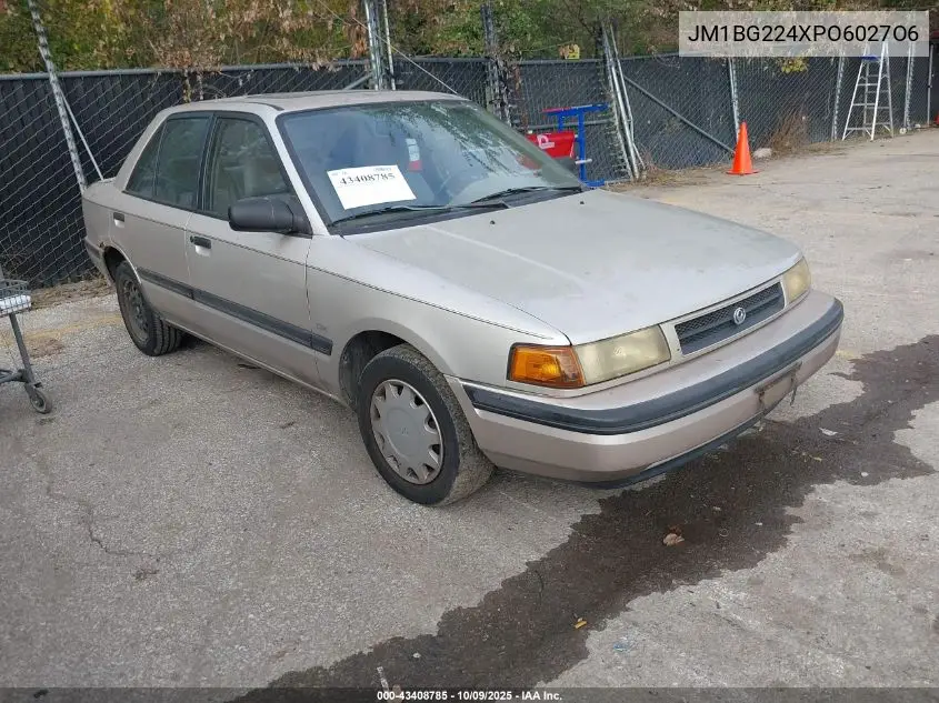 1993 Mazda Protege Dx VIN: JM1BG224XP0602706 Lot: 43408785