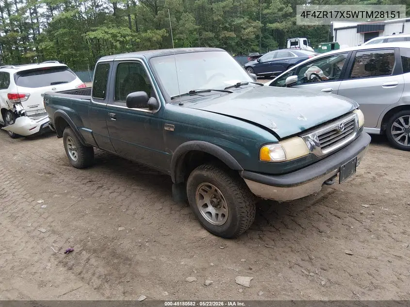 1998 Mazda B4000 Se VIN: 4F4ZR17X5WTM28151 Lot: 45180582