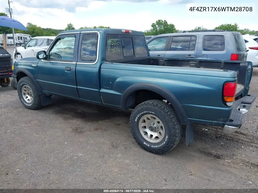 1998 Mazda B4000 Se VIN: 4F4ZR17X6WTM28708 Lot: 45364174