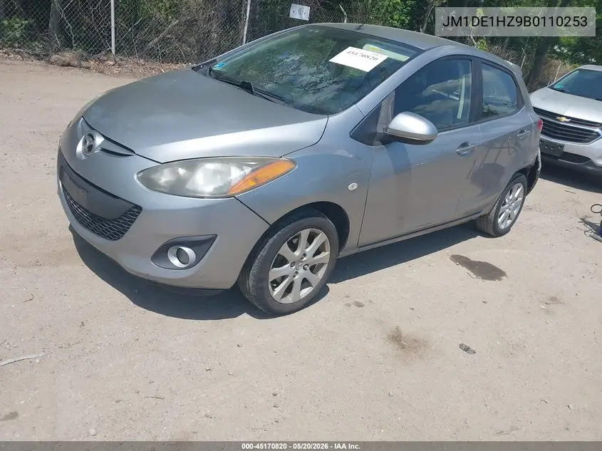 2011 Mazda Mazda2 Touring VIN: JM1DE1HZ9B0110253 Lot: 45170820