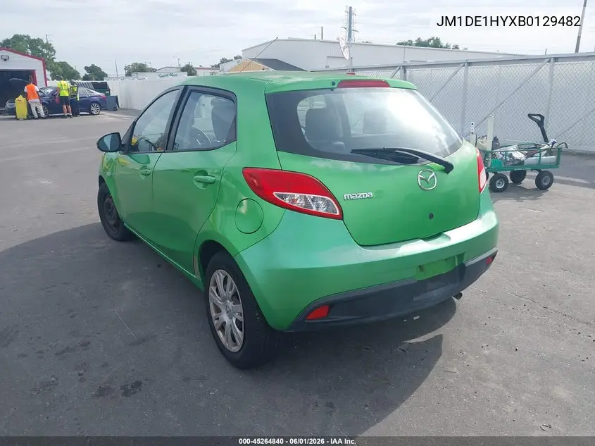 2011 Mazda Mazda2 Sport VIN: JM1DE1HYXB0129482 Lot: 45264840