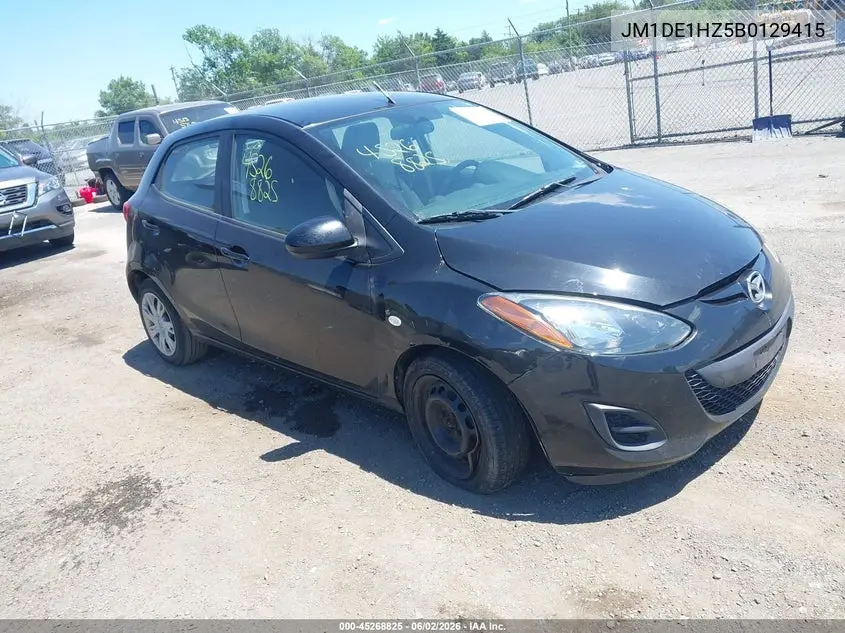2011 Mazda Mazda2 Sport VIN: JM1DE1HZ5B0129415 Lot: 45268825