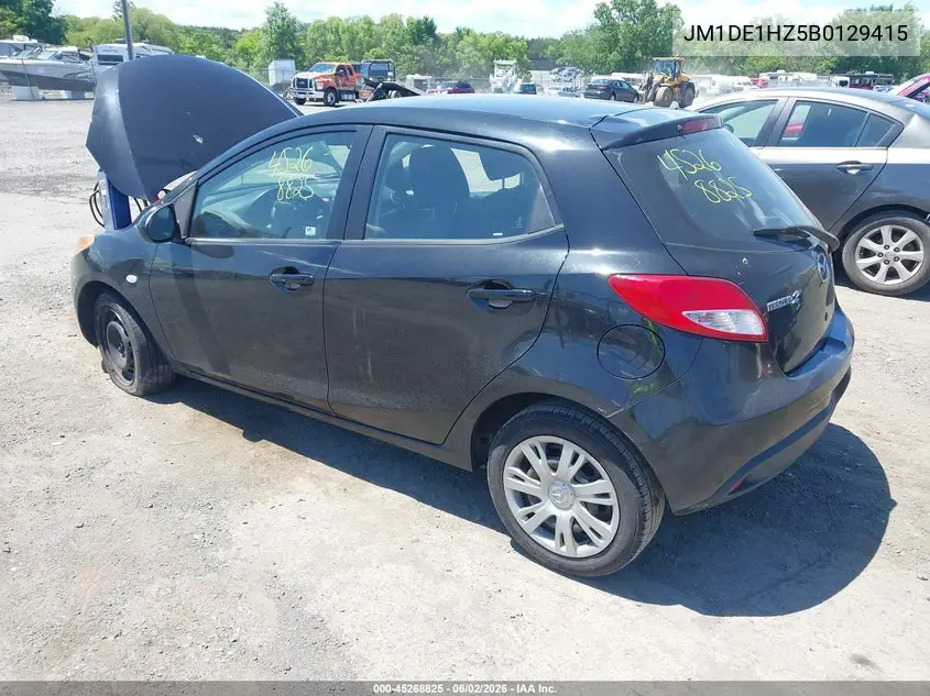 2011 Mazda Mazda2 Sport VIN: JM1DE1HZ5B0129415 Lot: 45268825