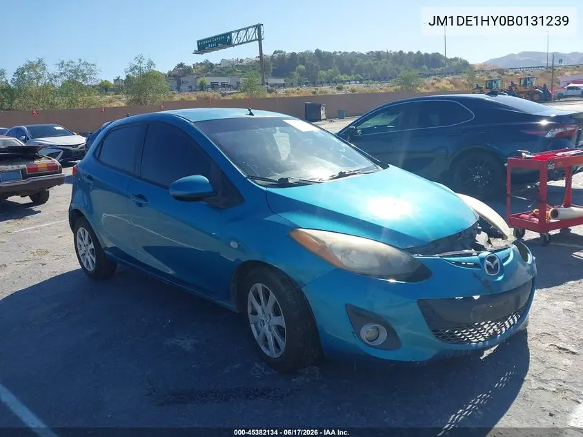 2011 Mazda Mazda2 Touring VIN: JM1DE1HY0B0131239 Lot: 45382134