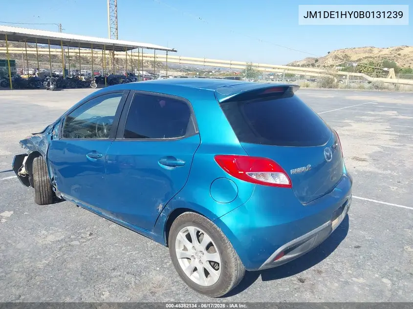 2011 Mazda Mazda2 Touring VIN: JM1DE1HY0B0131239 Lot: 45382134