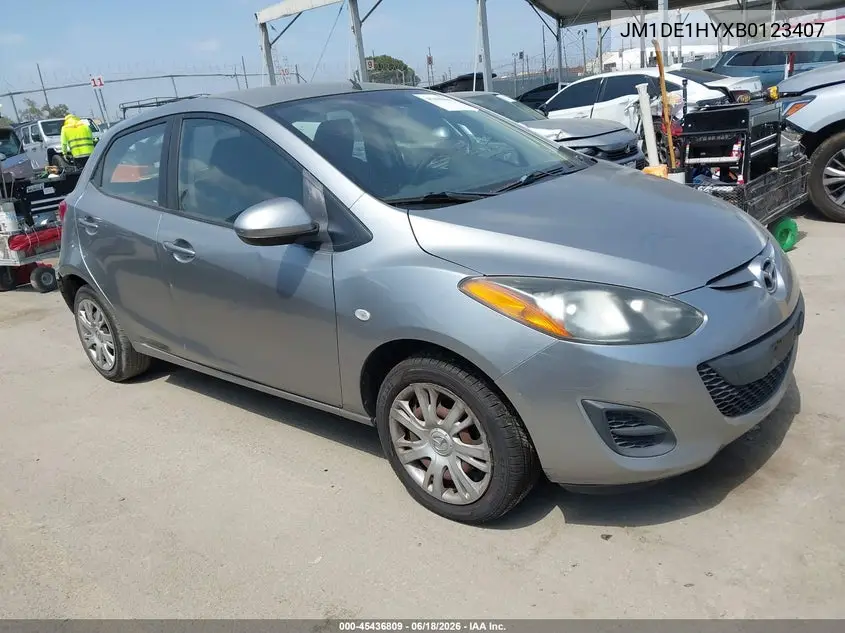2011 Mazda Mazda2 Sport VIN: JM1DE1HYXB0123407 Lot: 45436809