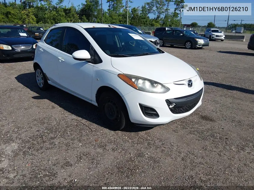 2011 Mazda Mazda2 Sport VIN: JM1DE1HY6B0126210 Lot: 45449939