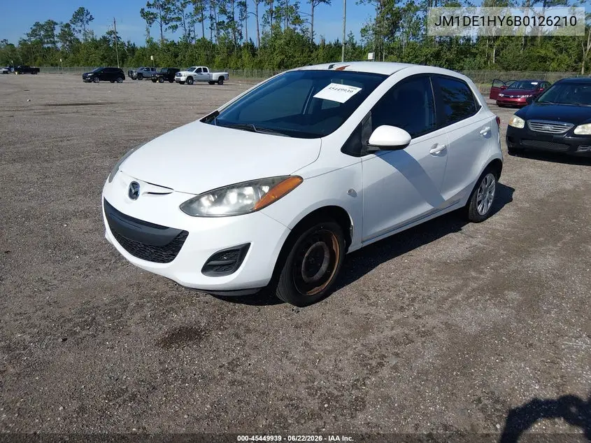 2011 Mazda Mazda2 Sport VIN: JM1DE1HY6B0126210 Lot: 45449939