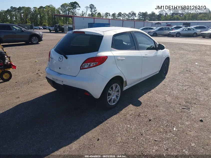 2011 Mazda Mazda2 Sport VIN: JM1DE1HY6B0126210 Lot: 45449939