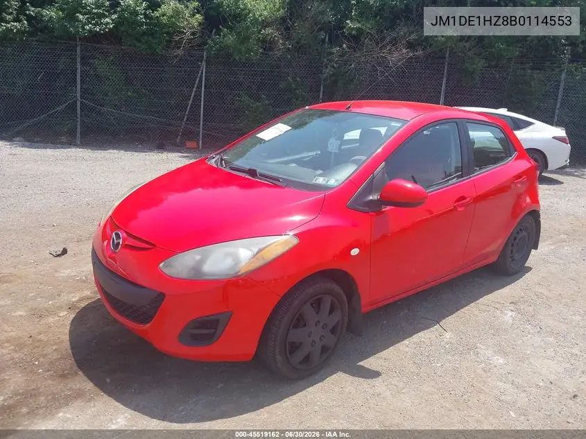 2011 Mazda Mazda2 Sport VIN: JM1DE1HZ8B0114553 Lot: 45519162