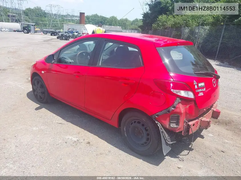 2011 Mazda Mazda2 Sport VIN: JM1DE1HZ8B0114553 Lot: 45519162