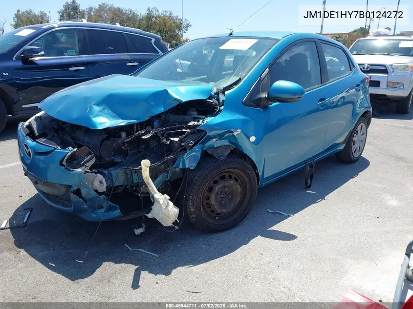 2011 Mazda Mazda2 Sport VIN: JM1DE1HY7B0124272 Lot: 45544711