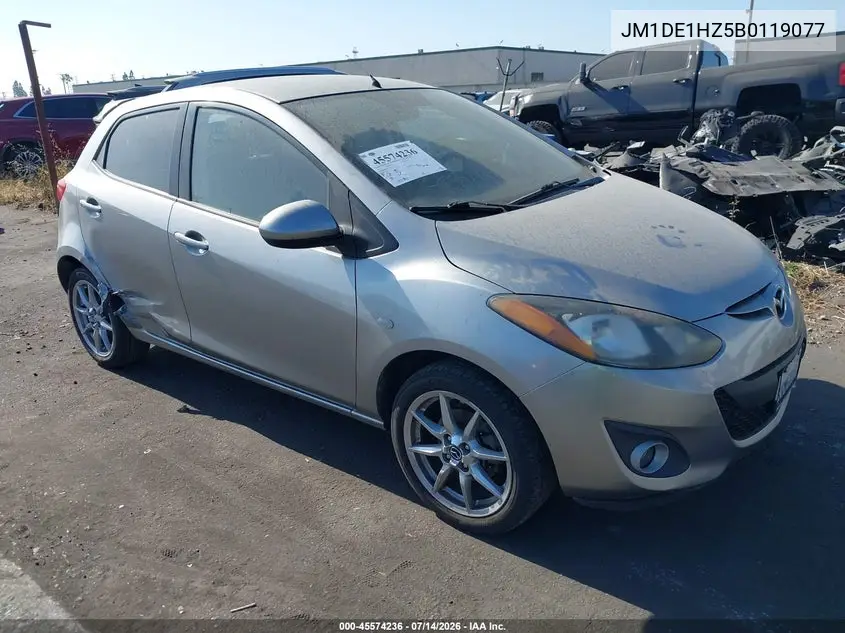 2011 Mazda Mazda2 Touring VIN: JM1DE1HZ5B0119077 Lot: 45574236