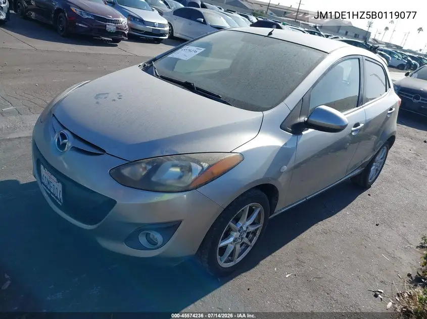 2011 Mazda Mazda2 Touring VIN: JM1DE1HZ5B0119077 Lot: 45574236