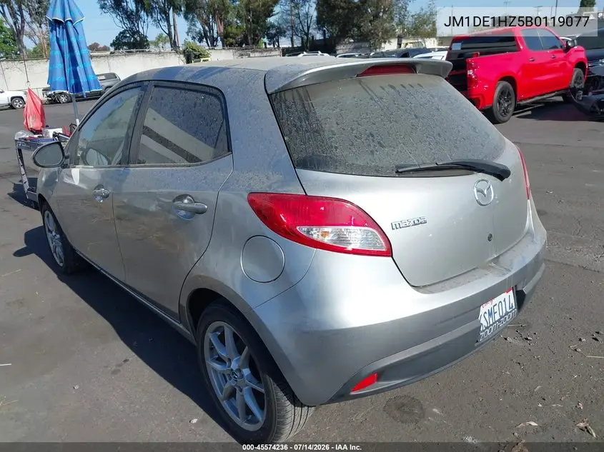 2011 Mazda Mazda2 Touring VIN: JM1DE1HZ5B0119077 Lot: 45574236