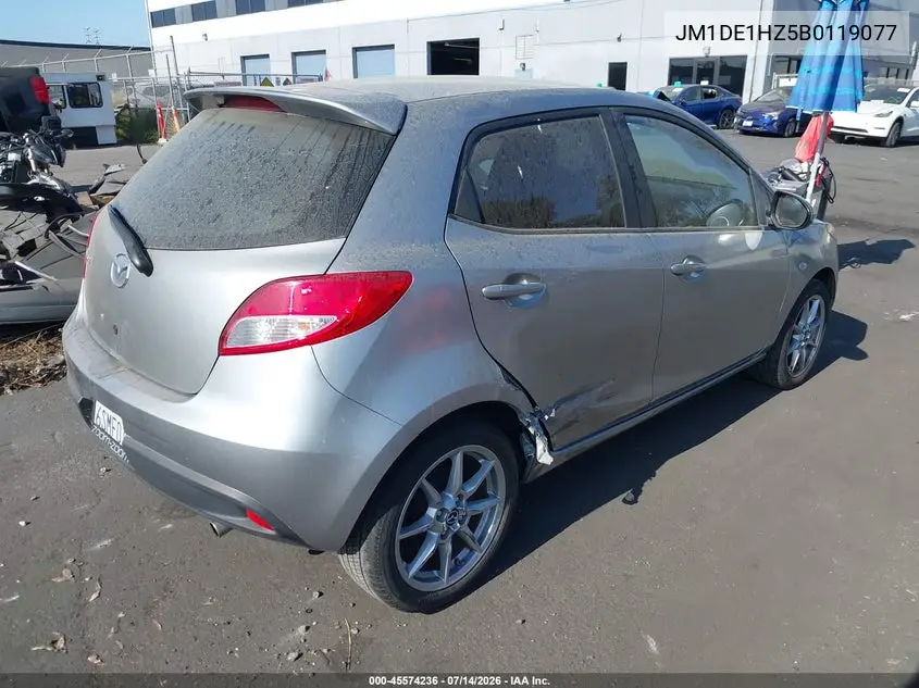 2011 Mazda Mazda2 Touring VIN: JM1DE1HZ5B0119077 Lot: 45574236