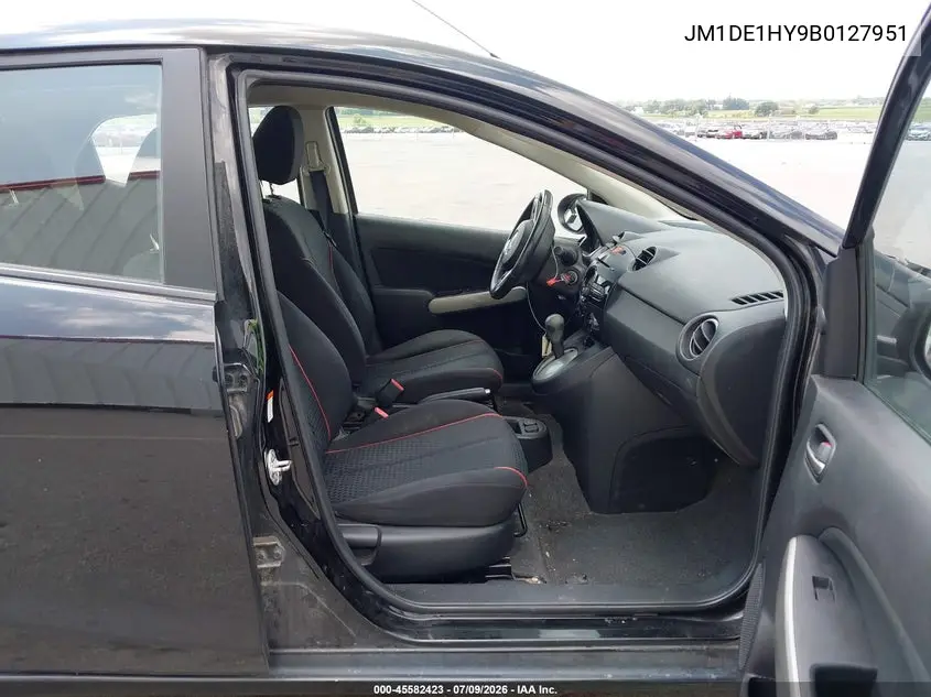 2011 Mazda Mazda2 Touring VIN: JM1DE1HY9B0127951 Lot: 45582423