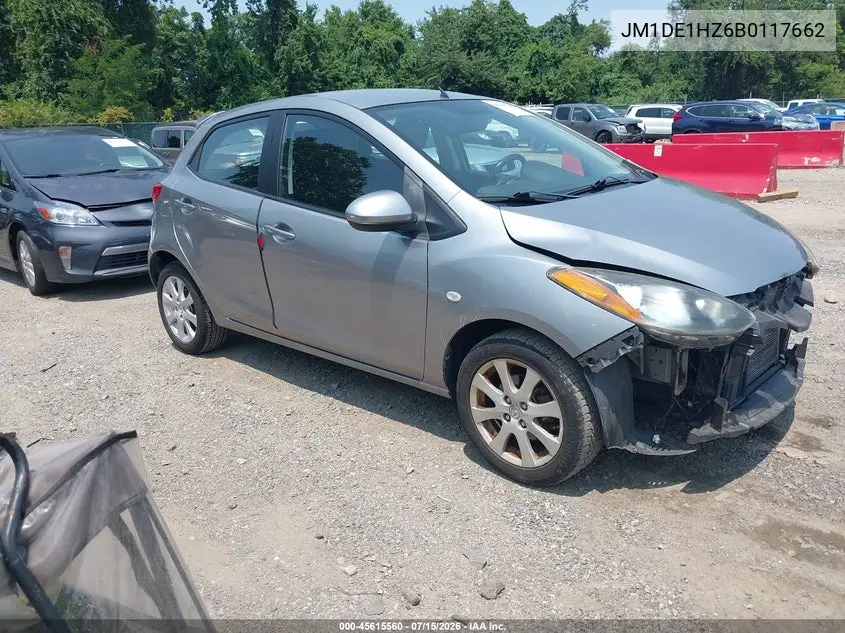2011 Mazda Mazda2 Touring VIN: JM1DE1HZ6B0117662 Lot: 45615560