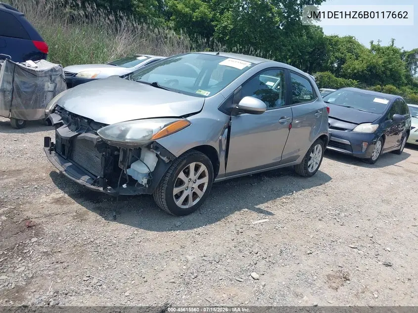 2011 Mazda Mazda2 Touring VIN: JM1DE1HZ6B0117662 Lot: 45615560