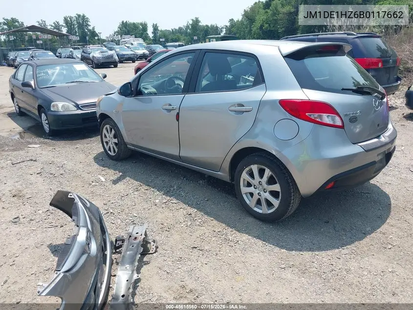 2011 Mazda Mazda2 Touring VIN: JM1DE1HZ6B0117662 Lot: 45615560